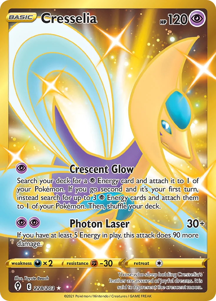 Cresselia 228/203 Rare secret