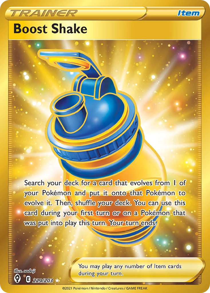 Boost Shake 229/203 Rare secret