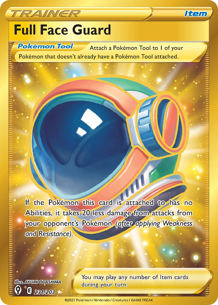 Full Face Guard 231/203 Rare secret