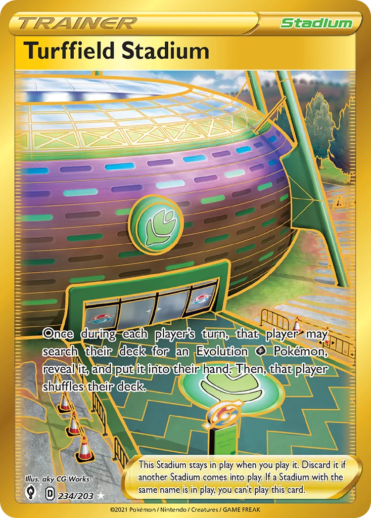 Turffield Stadium 234/203 Rare secret