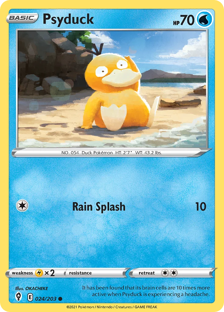 swsh7-24 Psyduck 024/203 Common