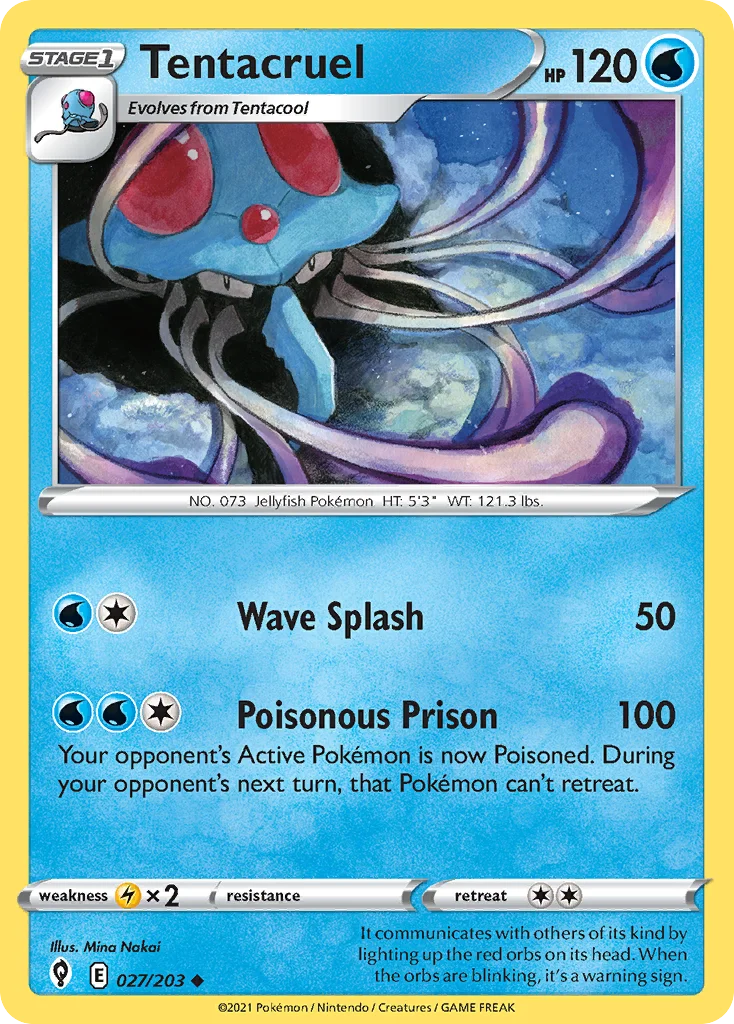 Tentacruel 027/203 Uncommon