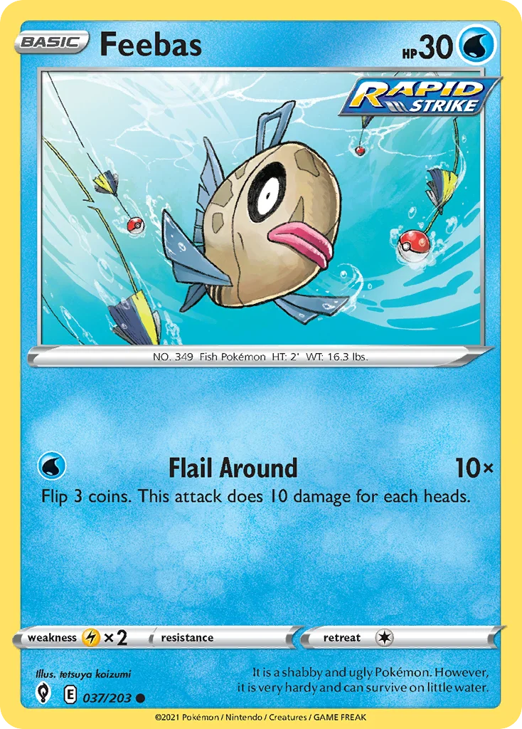 Feebas 037/203 Common