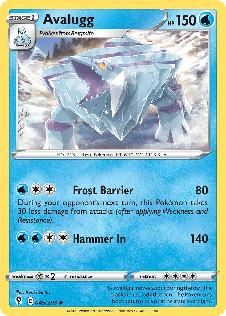 Avalugg 045/203 Uncommon