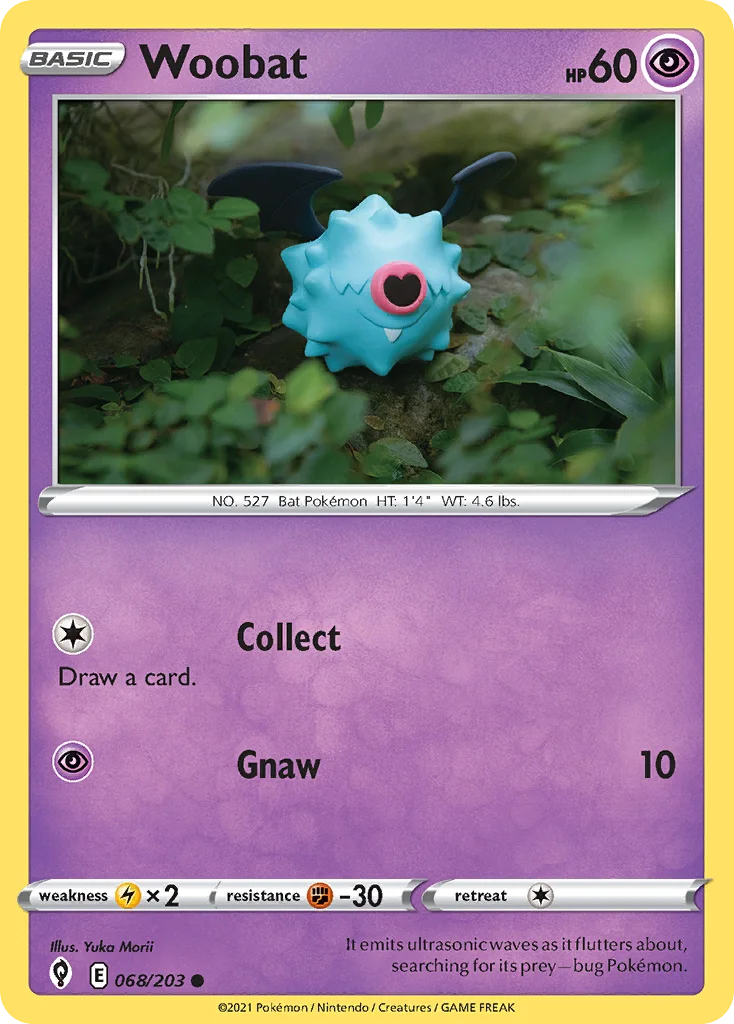 swsh7-68 Woobat 068/203 Common