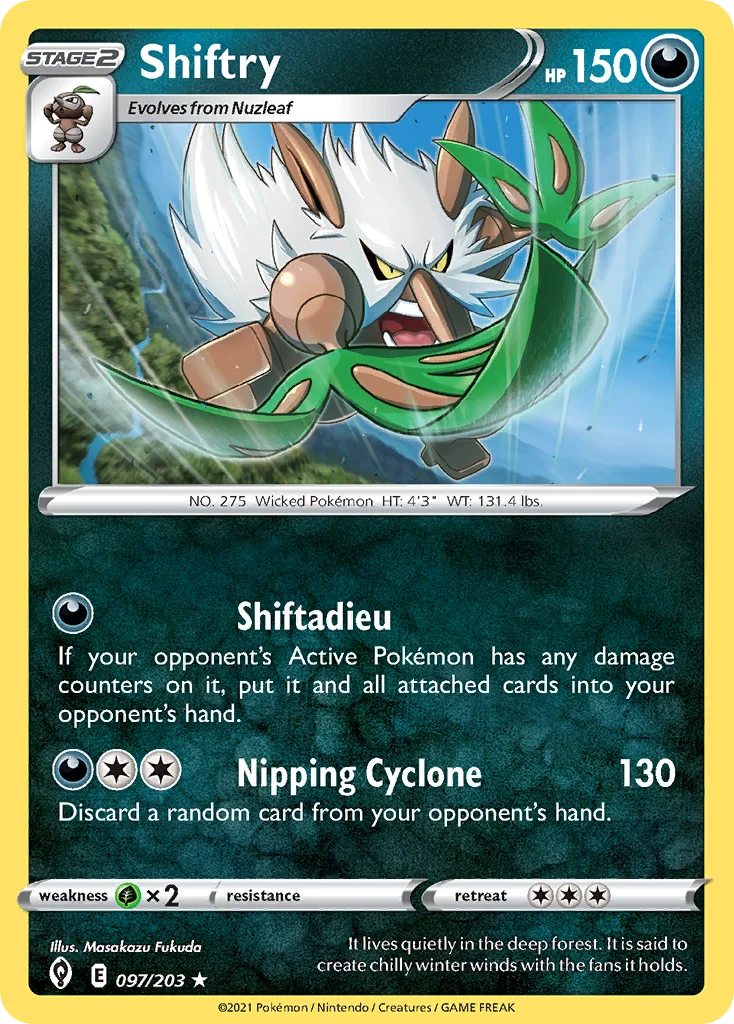 Shiftry 097/203 Rare