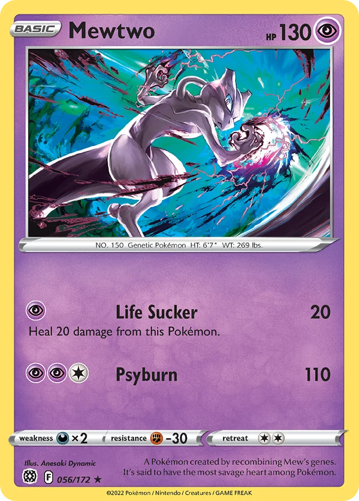 Mewtwo 056/172 Rare