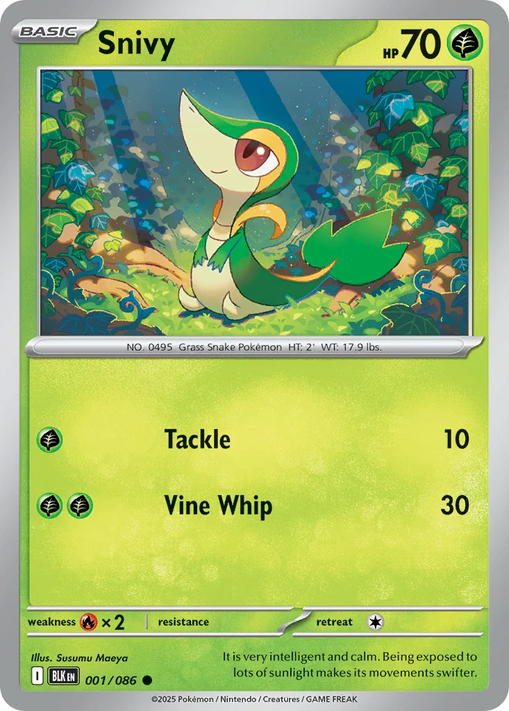 zsv10pt5-1-1 Snivy 001/086 Common