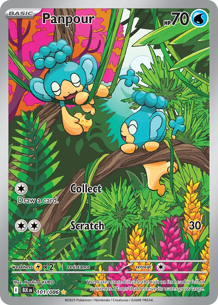 Panpour 101/086 Illustration rare
