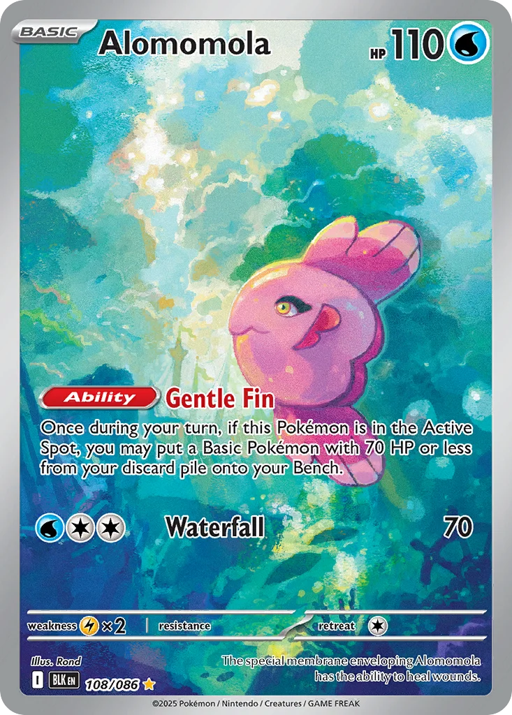 Alomomola 108/086 Illustration rare