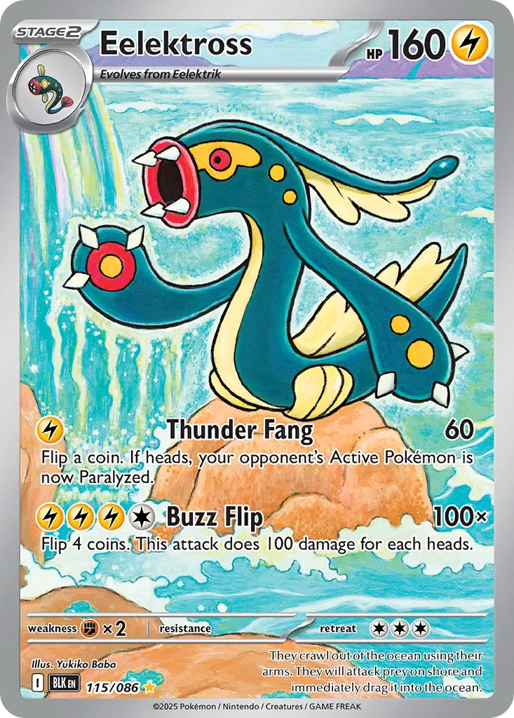 Eelektross 115/086 Illustration rare