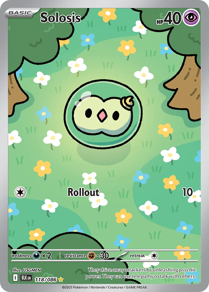 Solosis 118/086 Illustration rare