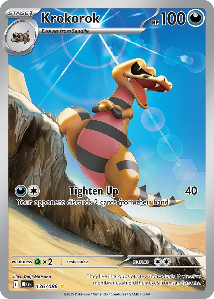 Krokorok 136/086 Illustration rare