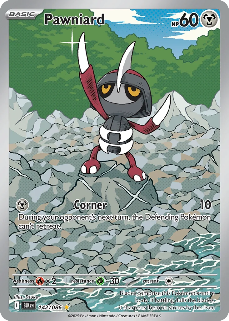 Pawniard 142/086 Illustration rare