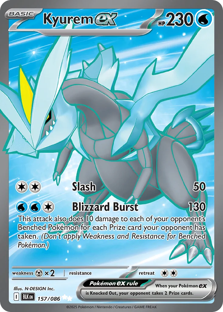 Kyurem ex 157/086 Ultra rare