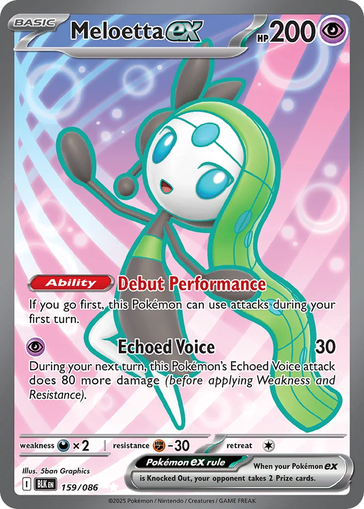 Meloetta ex 159/086 Ultra rare