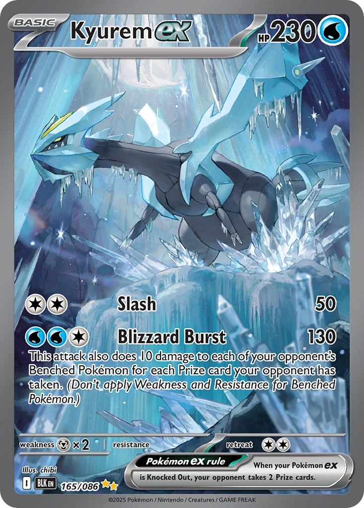 Kyurem ex 165/086 Special illustration rare