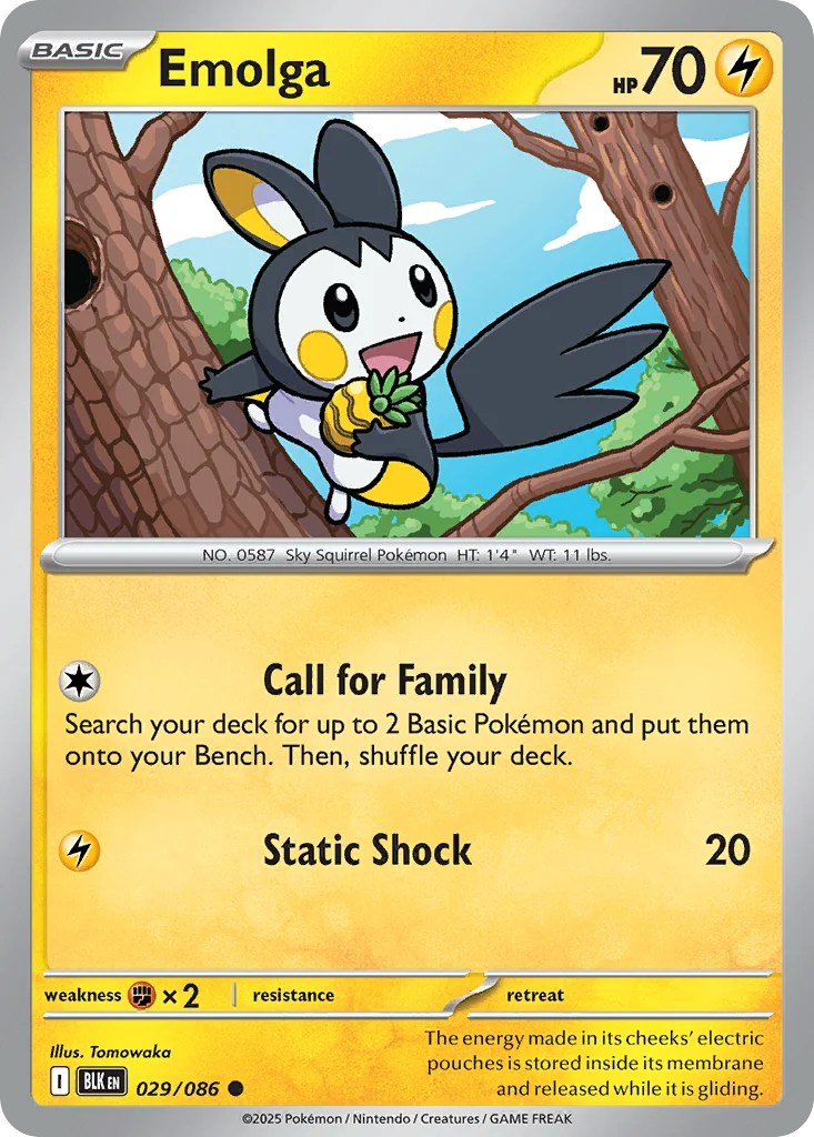 Emolga 029/086 Common