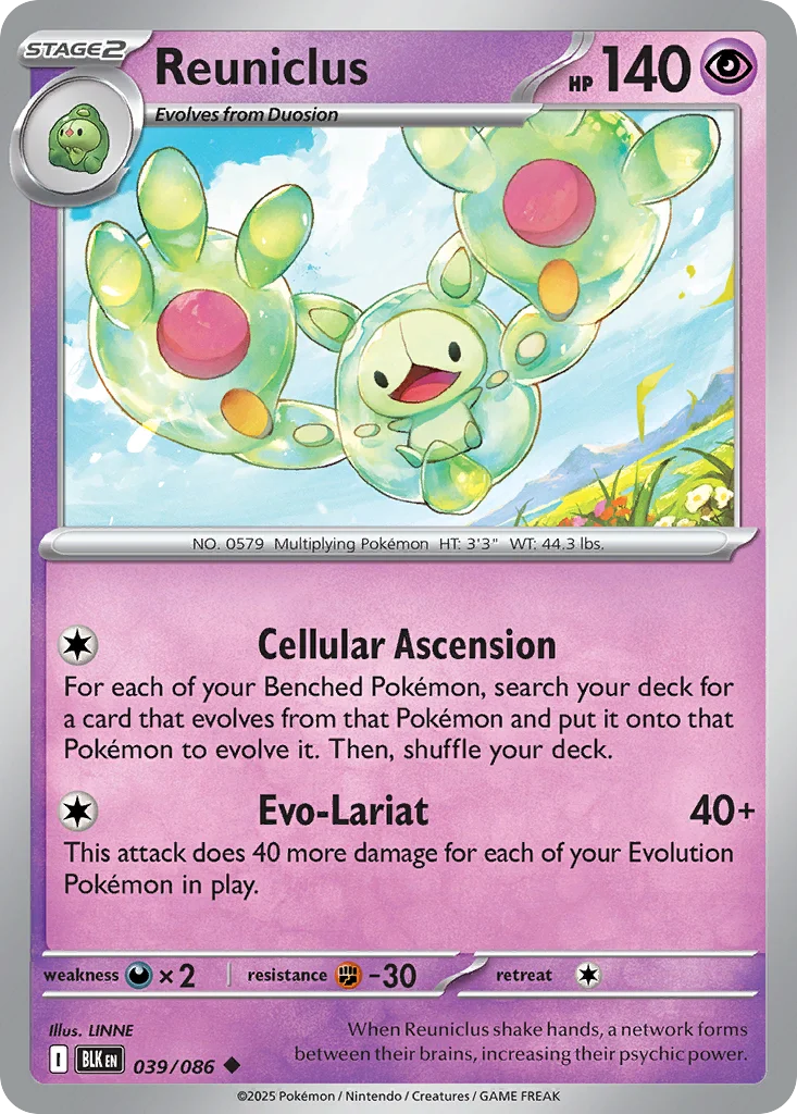 Reuniclus 039/086 Uncommon