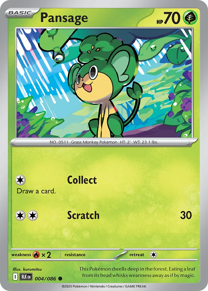 zsv10pt5-4-1 Pansage 004/086 Common