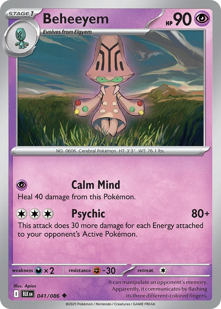Beheeyem 041/086 Uncommon