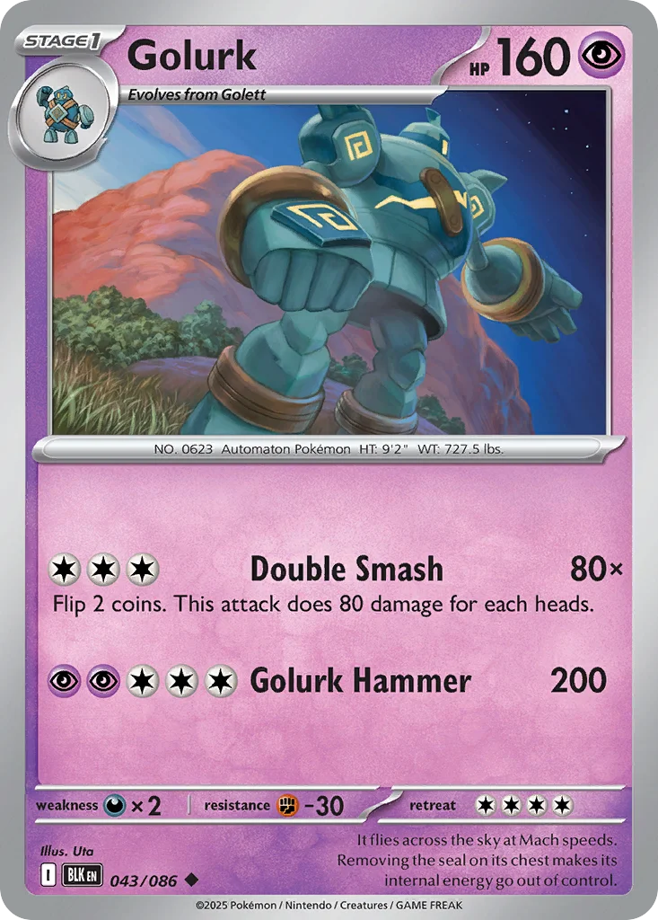 Golurk 043/086 Uncommon