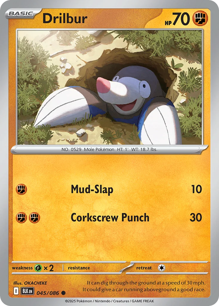 Drilbur 045/086 Common