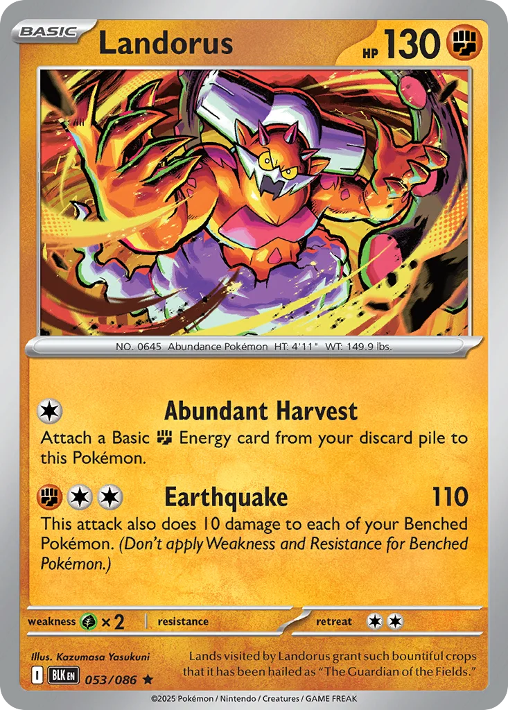 Landorus 053/086 Rare