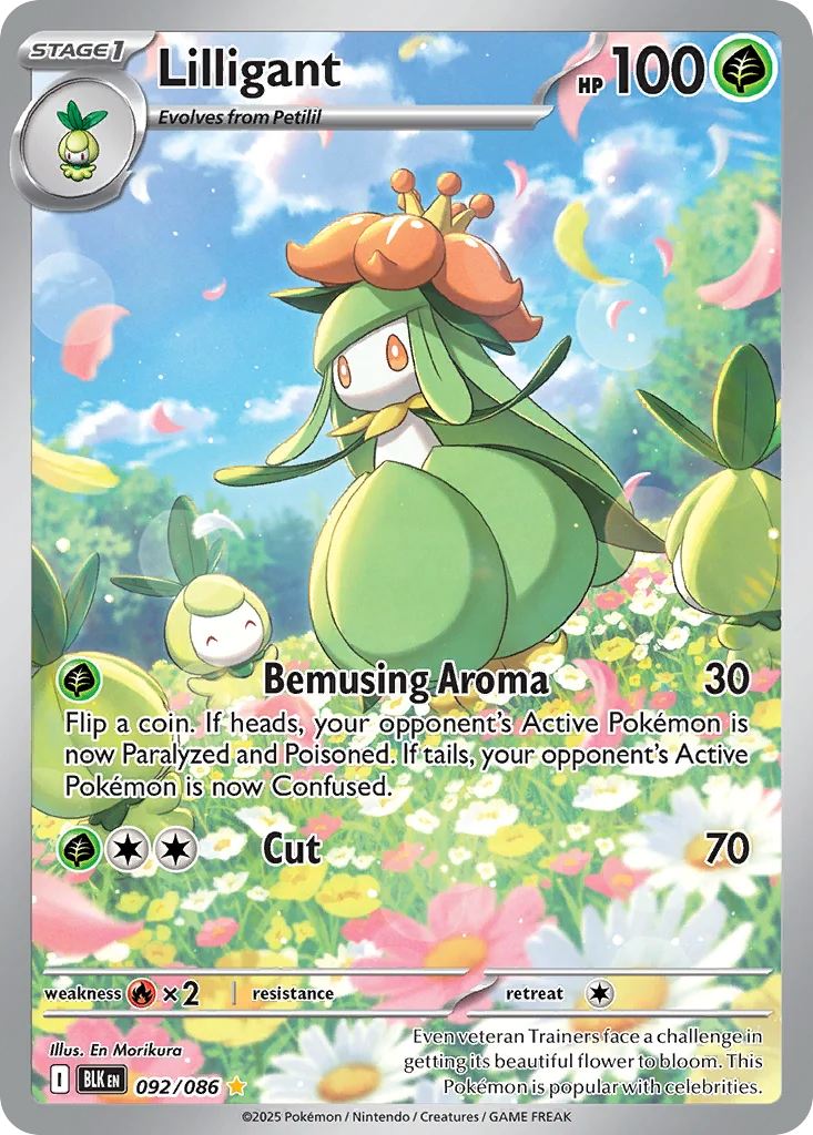 Lilligant 092/086 Illustration rare