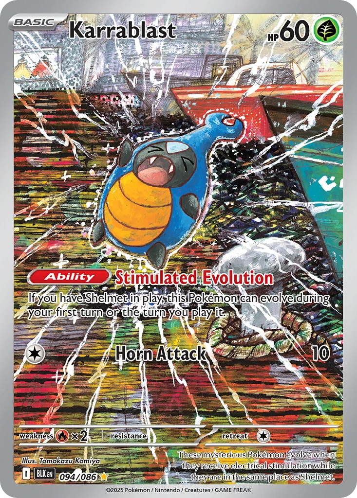 Karrablast 094/086 Illustration rare