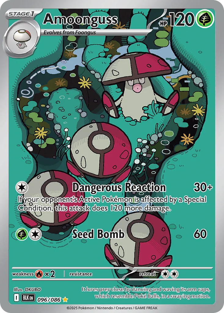 Amoonguss 096/086 Illustration rare