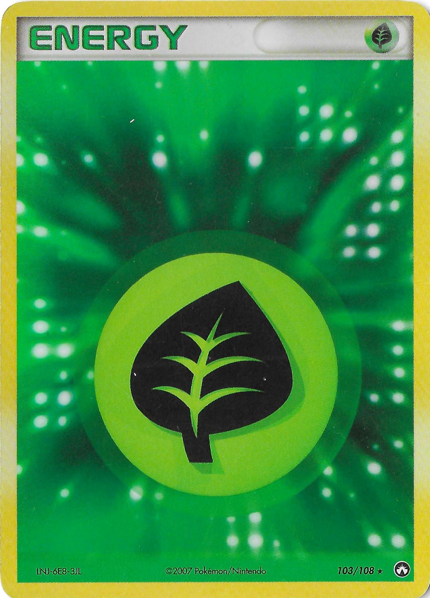 Grass Energy Power Keepers 103/108 Reverse Holo LP