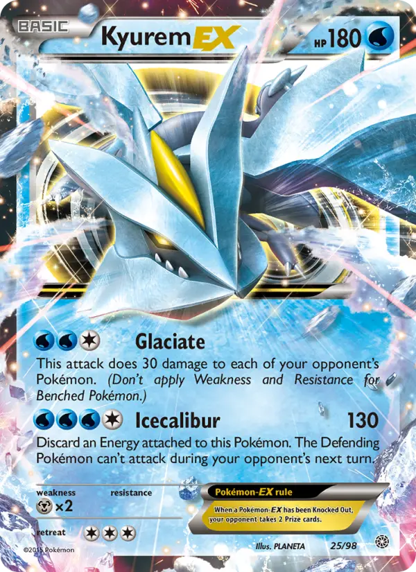 Kyurem EX 25/98 XY Ancient Origins MP