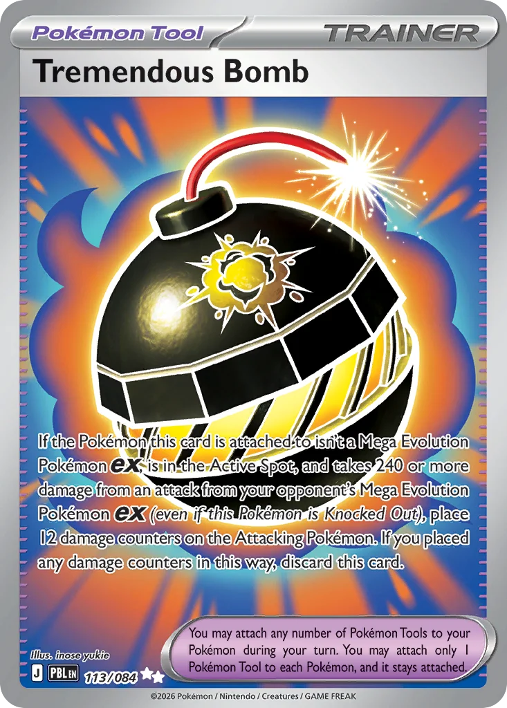 Tremendous Bomb 113/084 Ultra rare