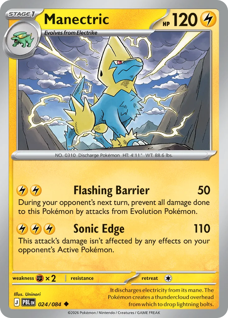 Manectric 024/084 Uncommon