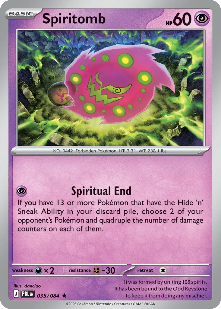 Spiritomb 035/084 Rare