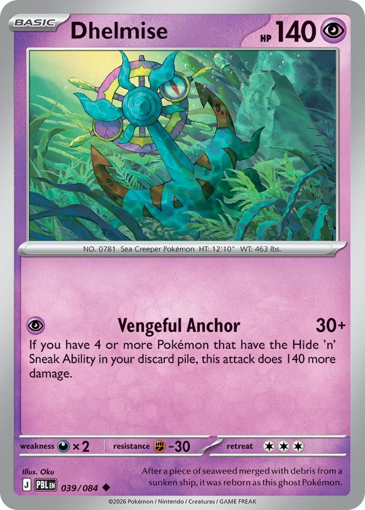 Dhelmise 039/084 Uncommon
