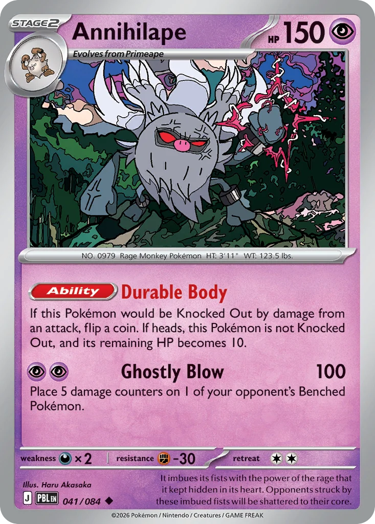 Annihilape 041/084 Uncommon