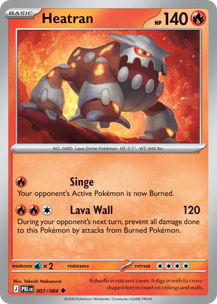 Heatran 007/084 Uncommon