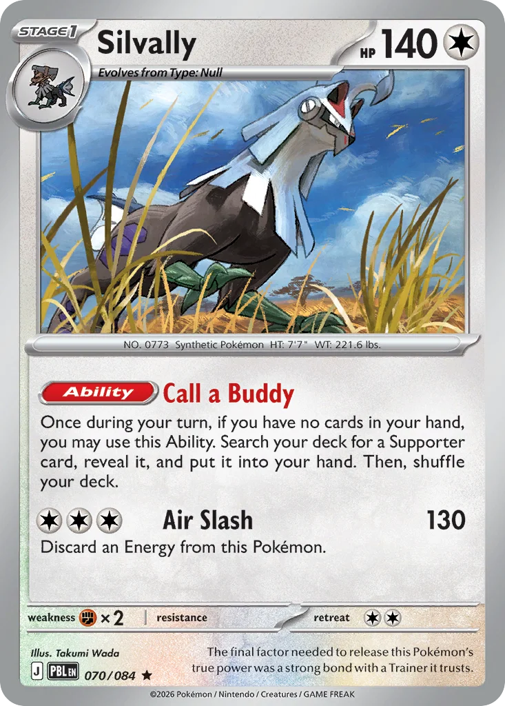 Silvally 070/084 Rare