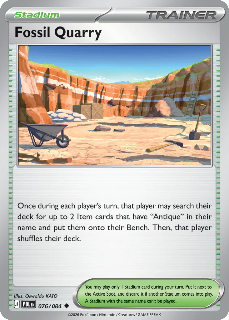Fossil Quarry 076/084 Uncommon