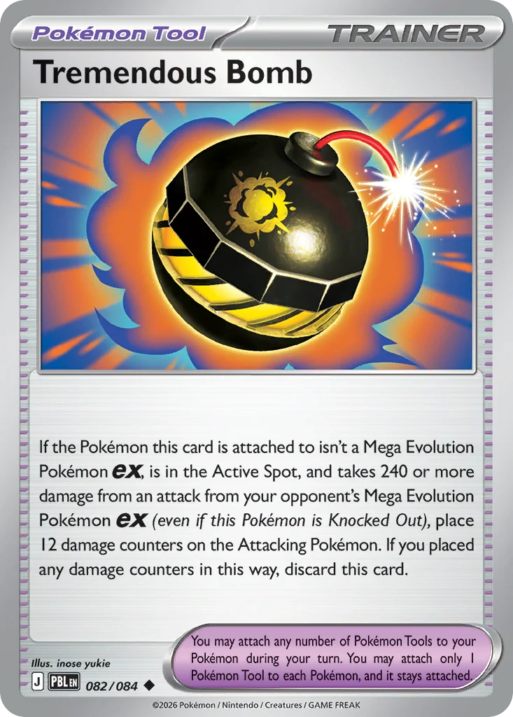 Tremendous Bomb 082/084 Uncommon