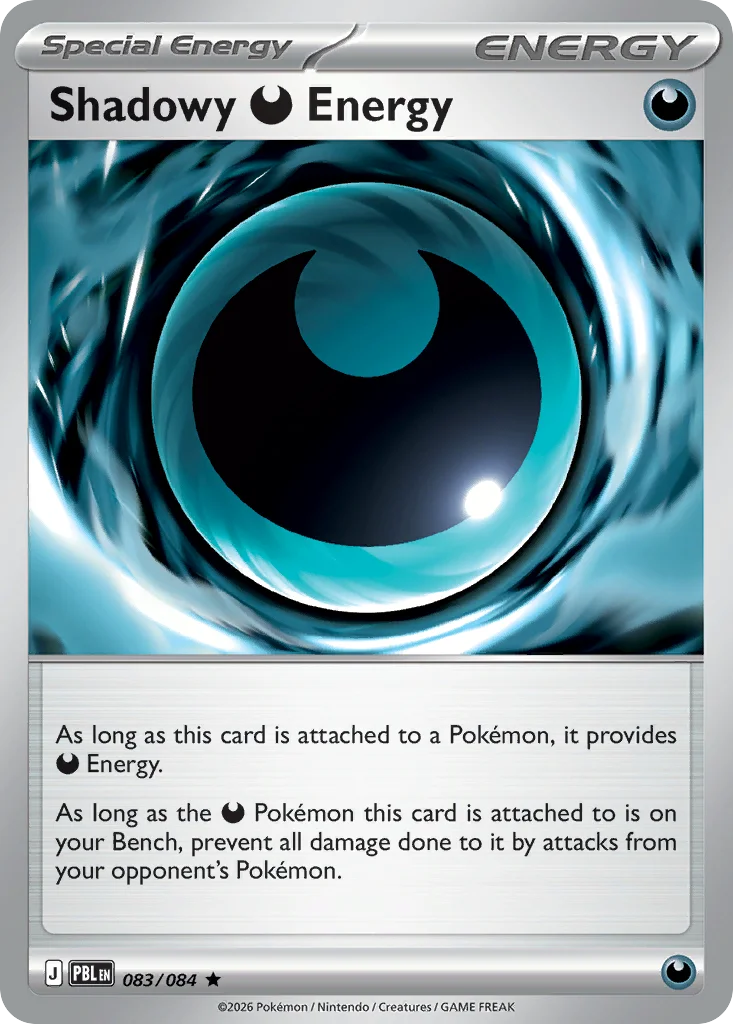 Shadowy Darkness Energy 083/084 Rare