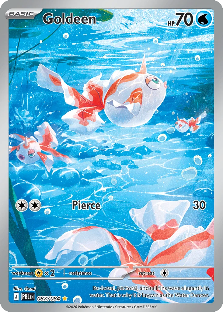 me5-87 Goldeen 087/084 Illustration rare