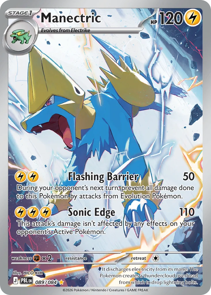 Manectric 089/084 Illustration rare