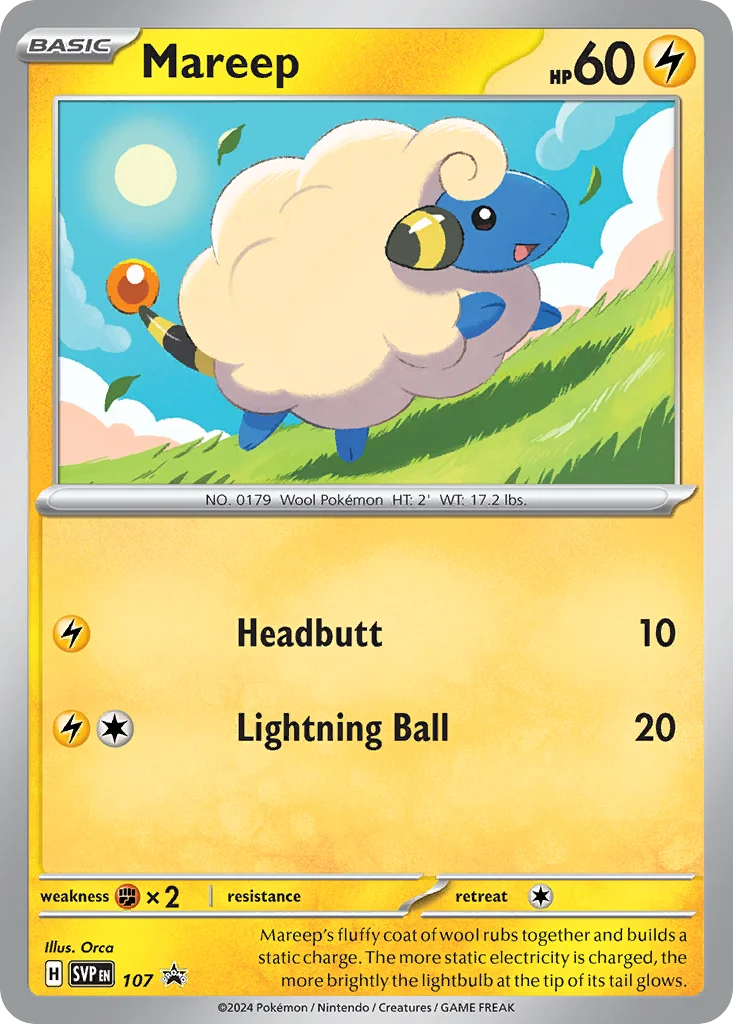 Mareep 107/088 Promo