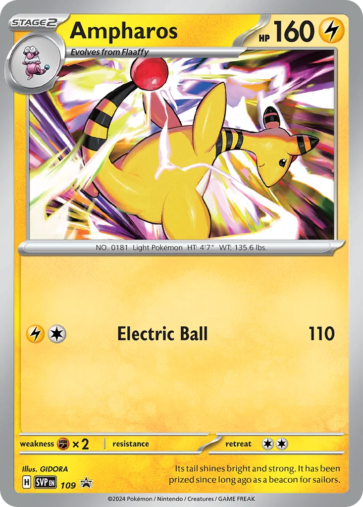 Ampharos 109/088 Promo