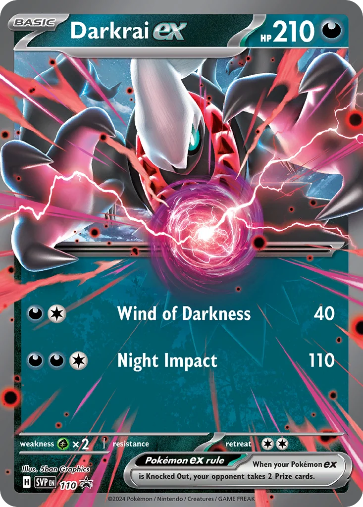 Darkrai ex 110/088 Promo