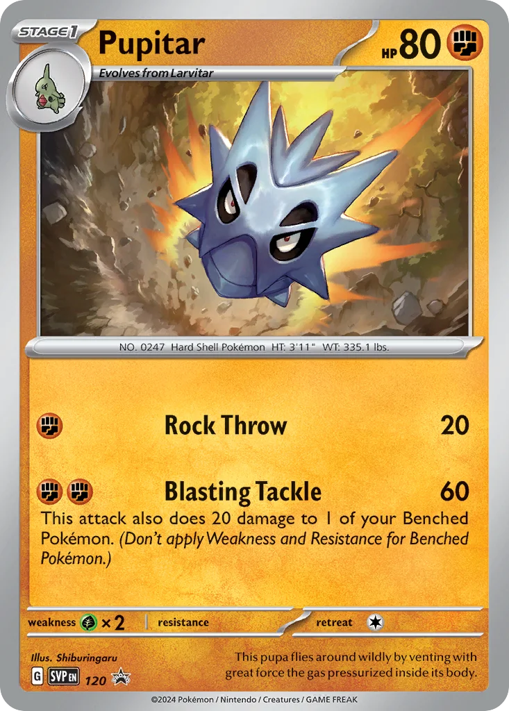 Pupitar 120/088 Promo