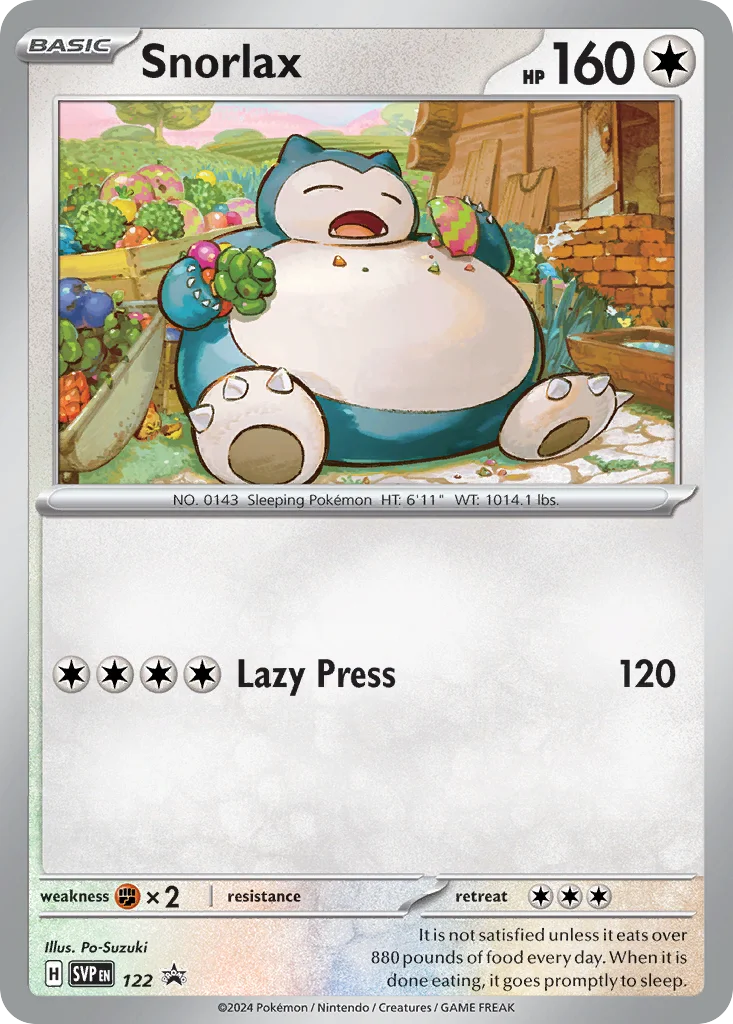 Snorlax 122/088 Promo